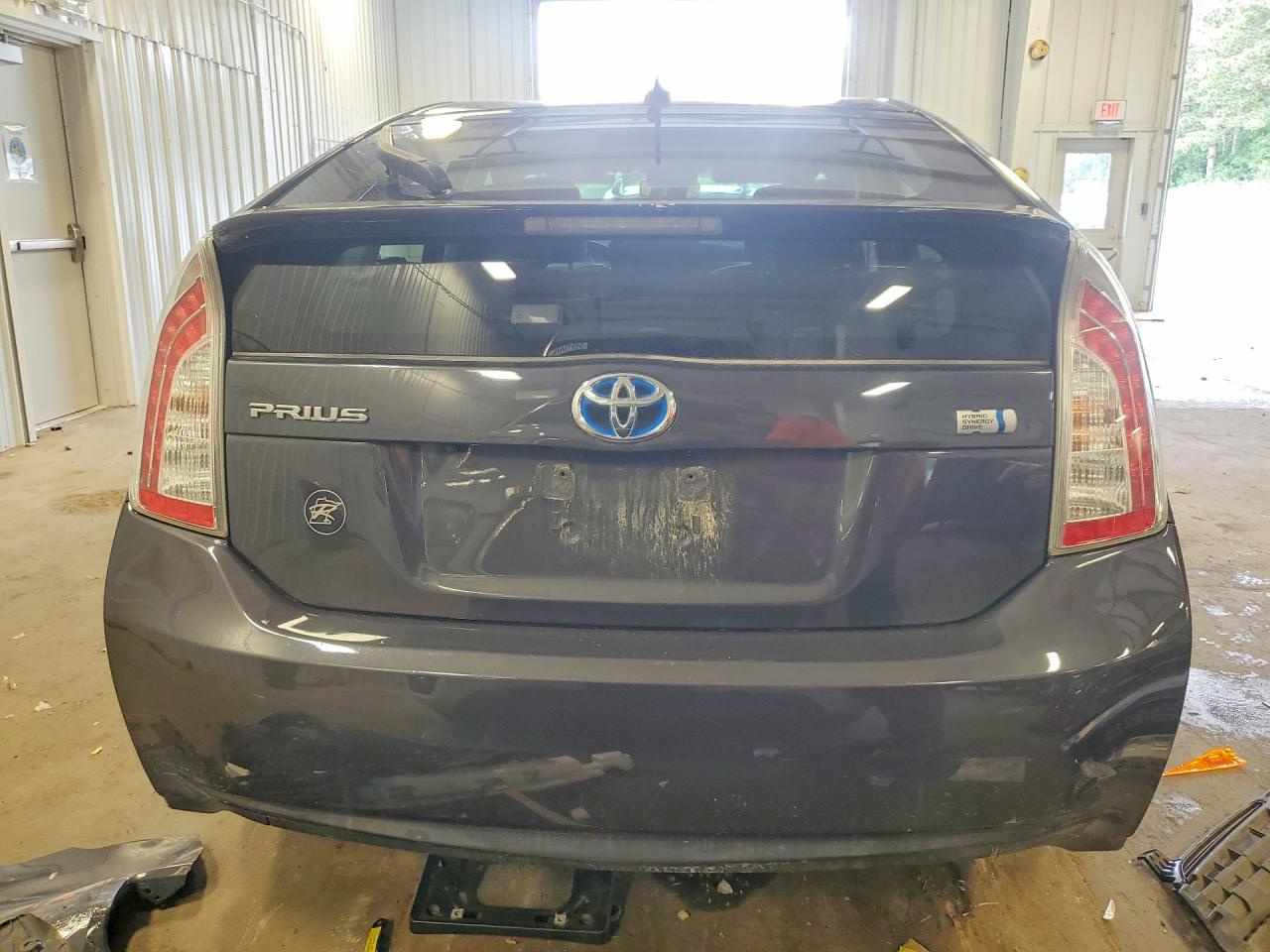 2013 Toyota Prius Three Gray vin: JTDKN3DU6D5637640