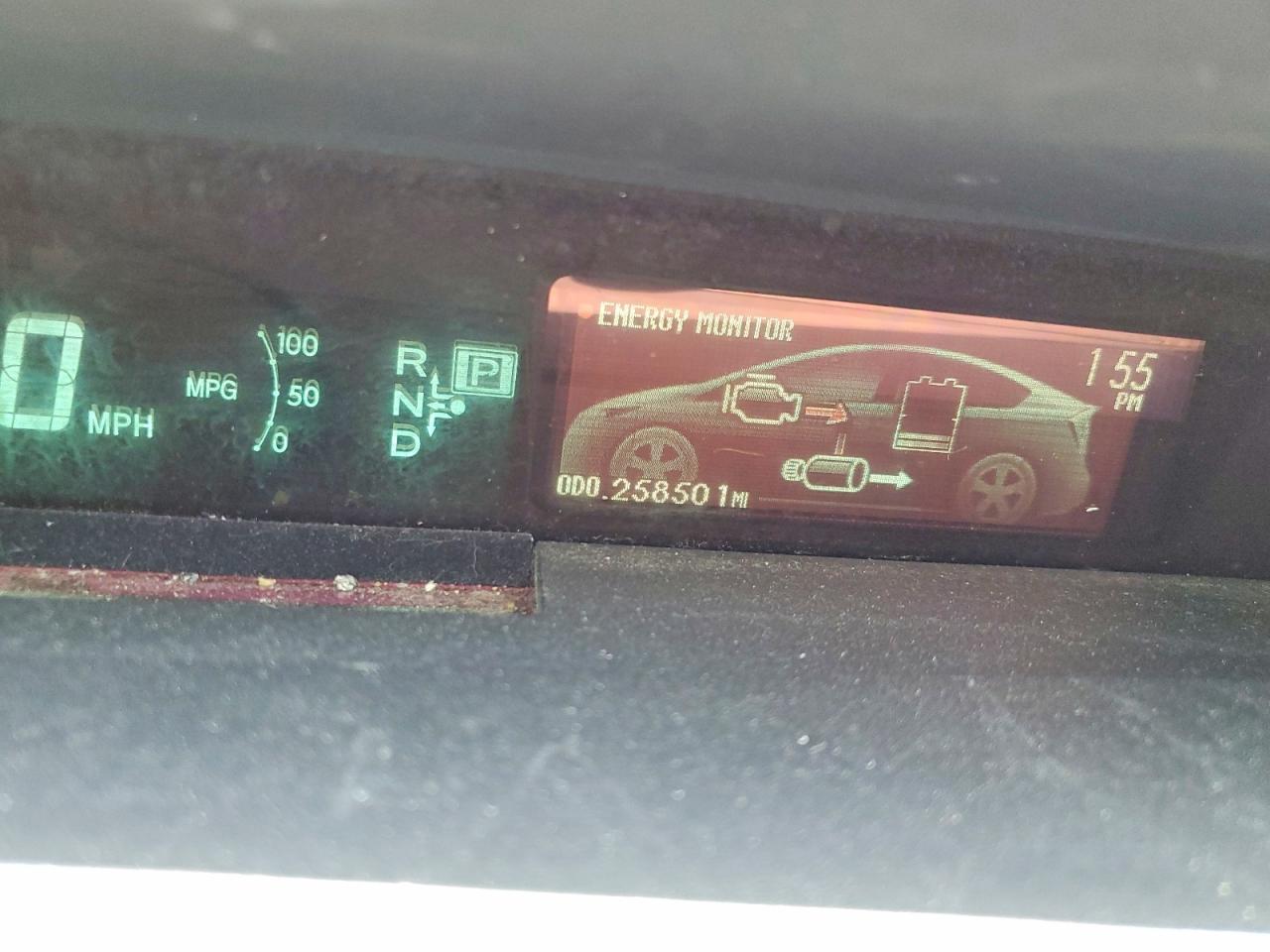 2013 Toyota Prius Two Red vin: JTDKN3DU6D5643146