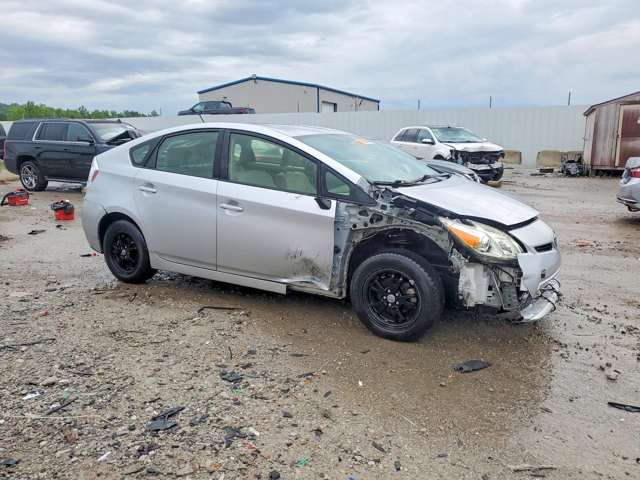2013 Toyota Prius Two Silver vin: JTDKN3DU6D5651246