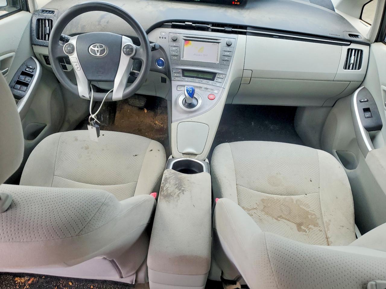 2013 Toyota Prius Two Silver vin: JTDKN3DU6D5651246