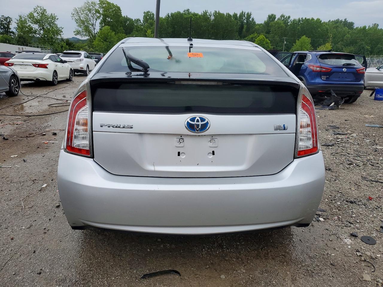 2013 Toyota Prius Two Silver vin: JTDKN3DU6D5651246