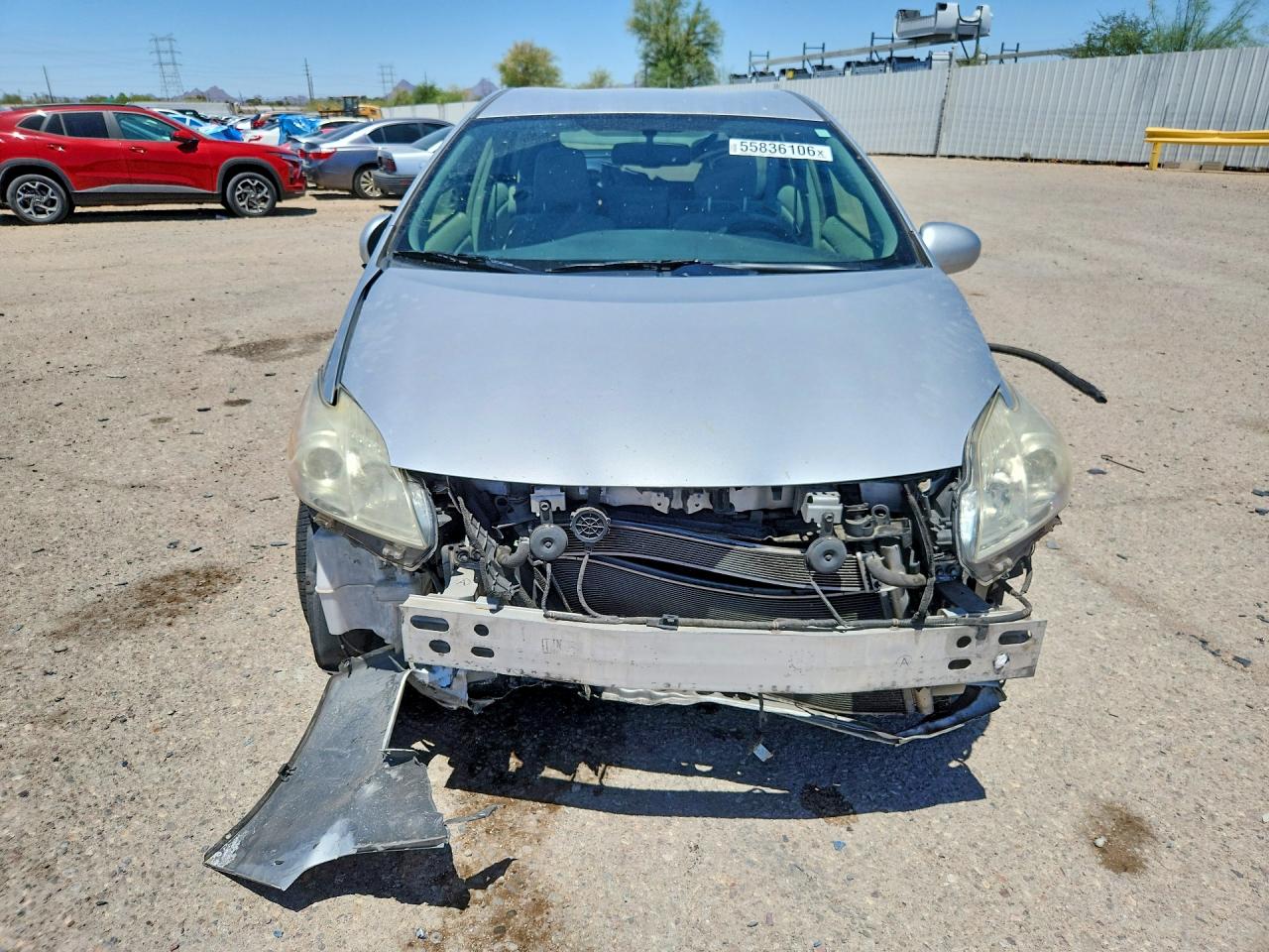 2014 Toyota Prius Two Silver vin: JTDKN3DU6E0358218