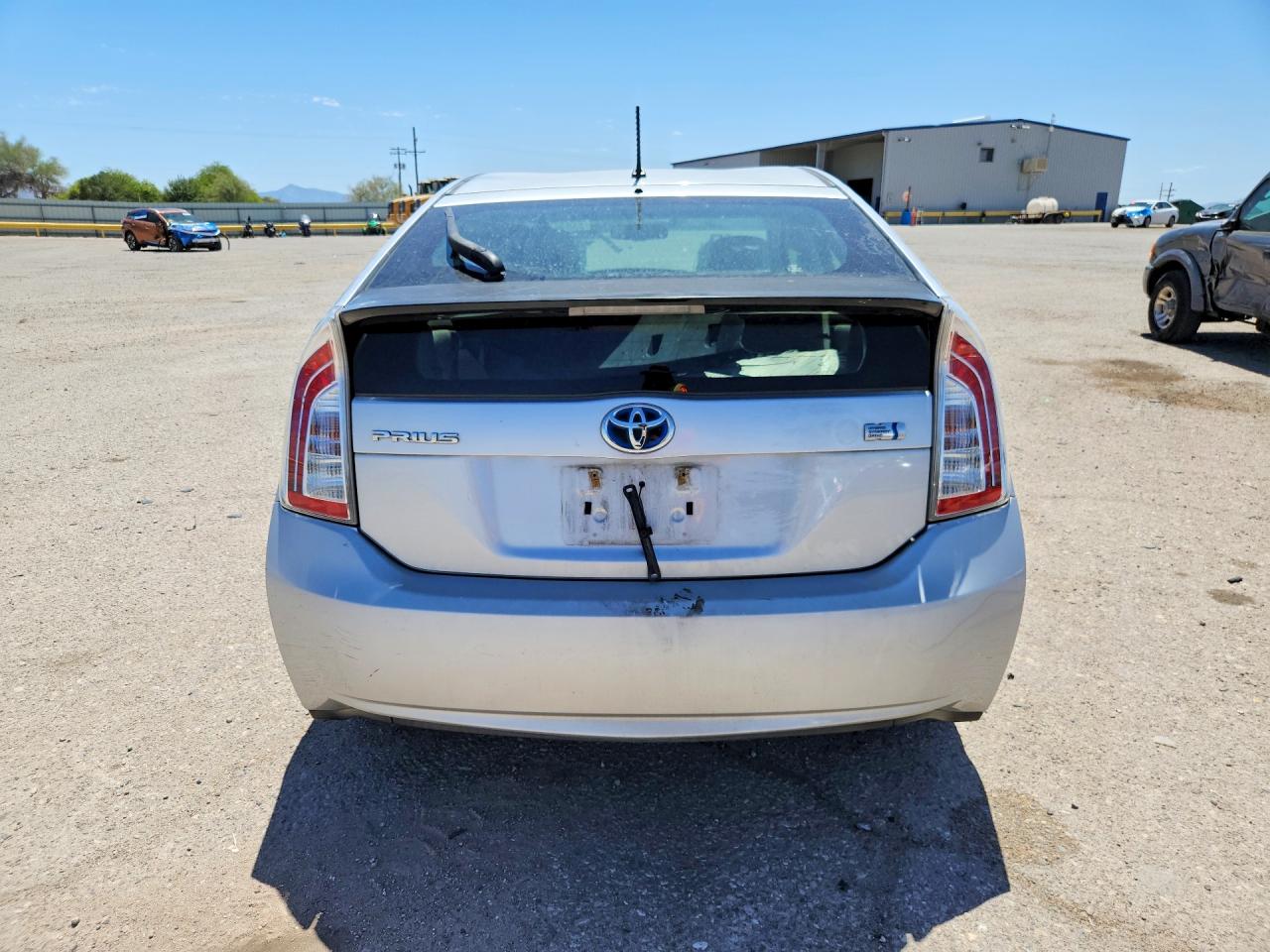 2014 Toyota Prius Two Silver vin: JTDKN3DU6E0358218