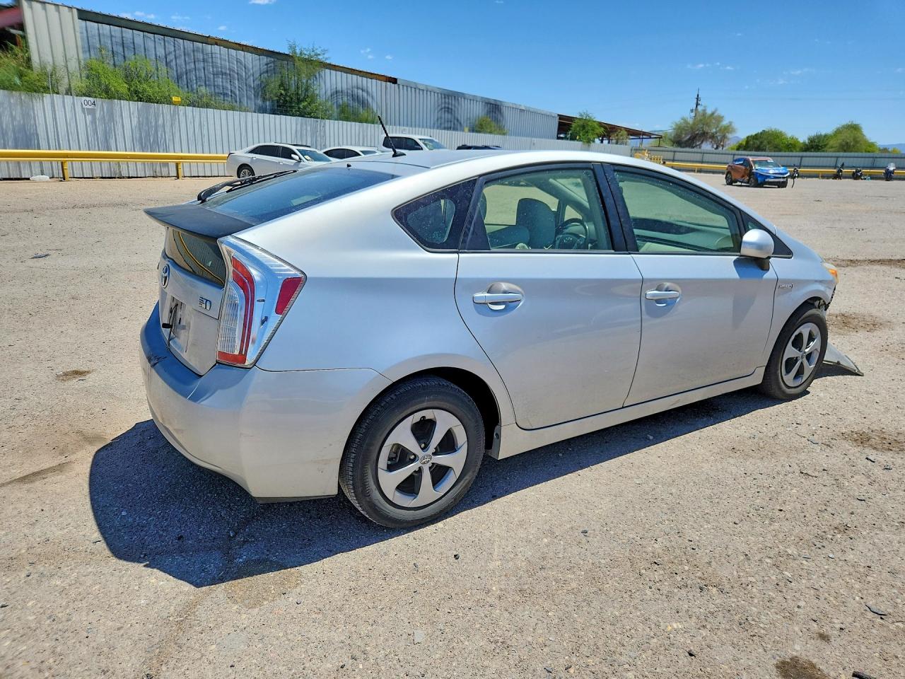 2014 Toyota Prius Two Silver vin: JTDKN3DU6E0358218