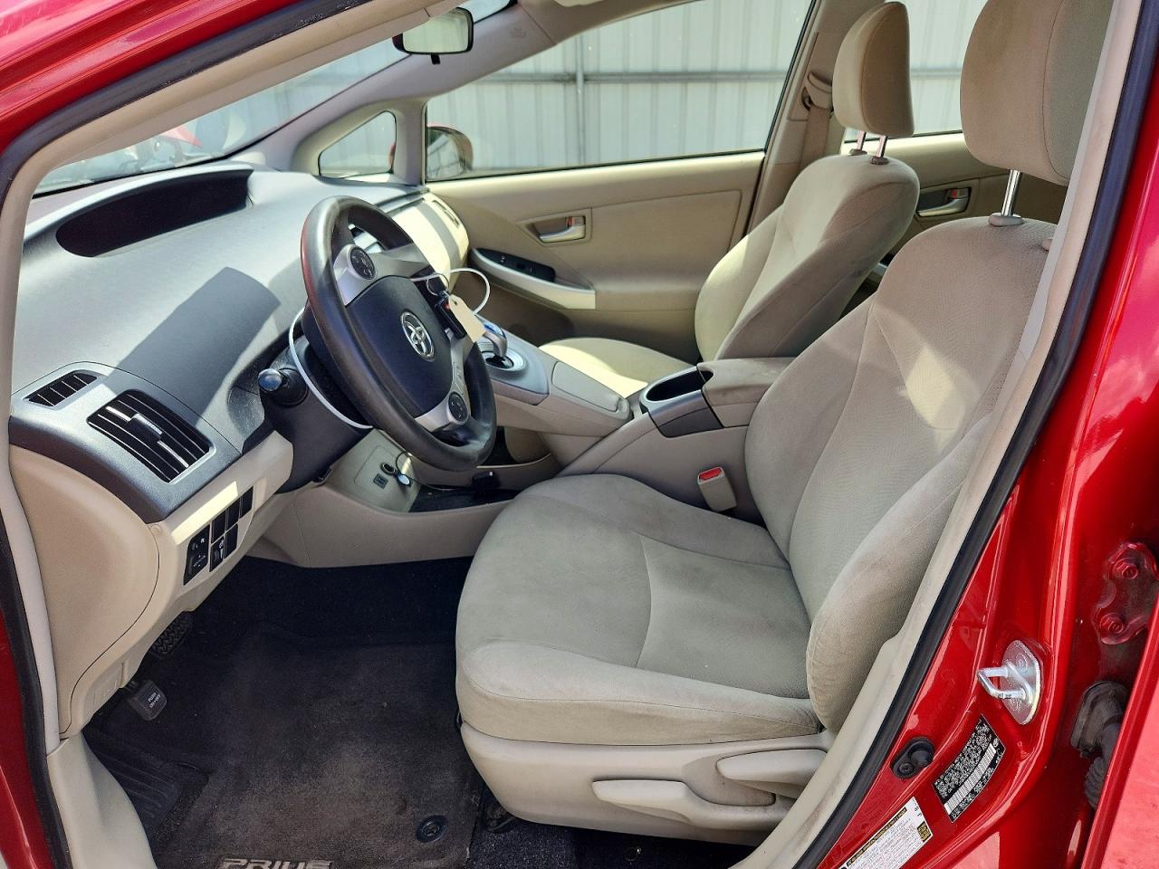 2014 Toyota Prius Two Red vin: JTDKN3DU6E0362981