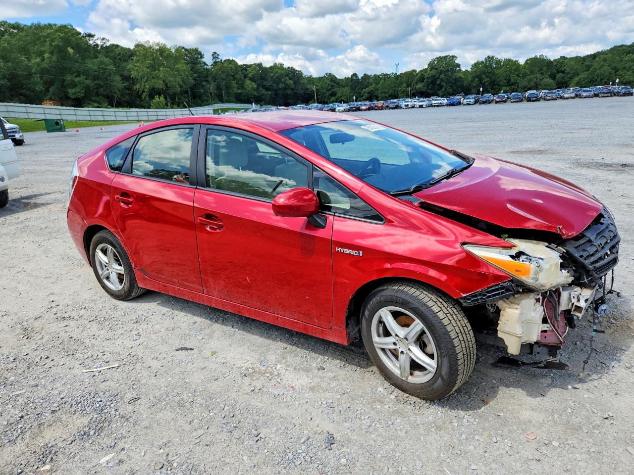 2014 Toyota Prius Two Red vin: JTDKN3DU6E0362981