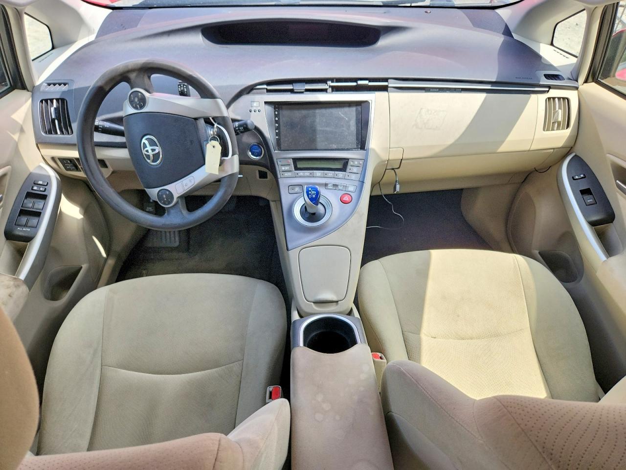 2014 Toyota Prius Two Red vin: JTDKN3DU6E0362981