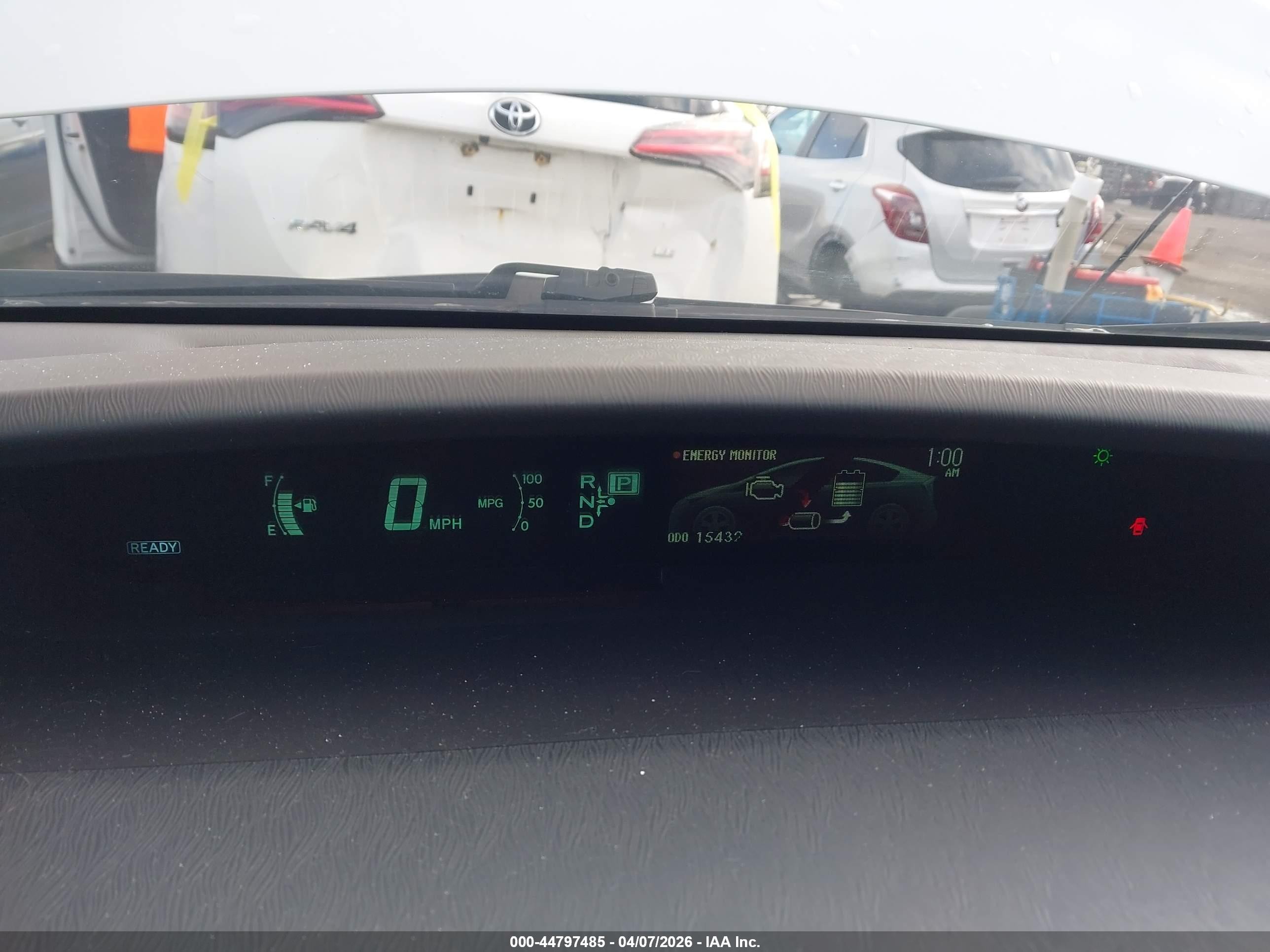 2014 Toyota Prius Two White vin: JTDKN3DU6E0367825