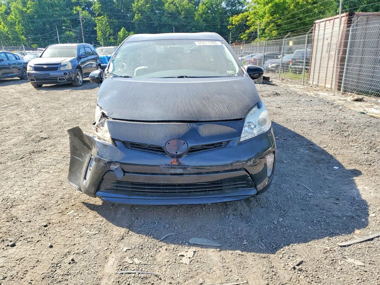 2014 Toyota Prius Two Черный vin: JTDKN3DU6E0381241