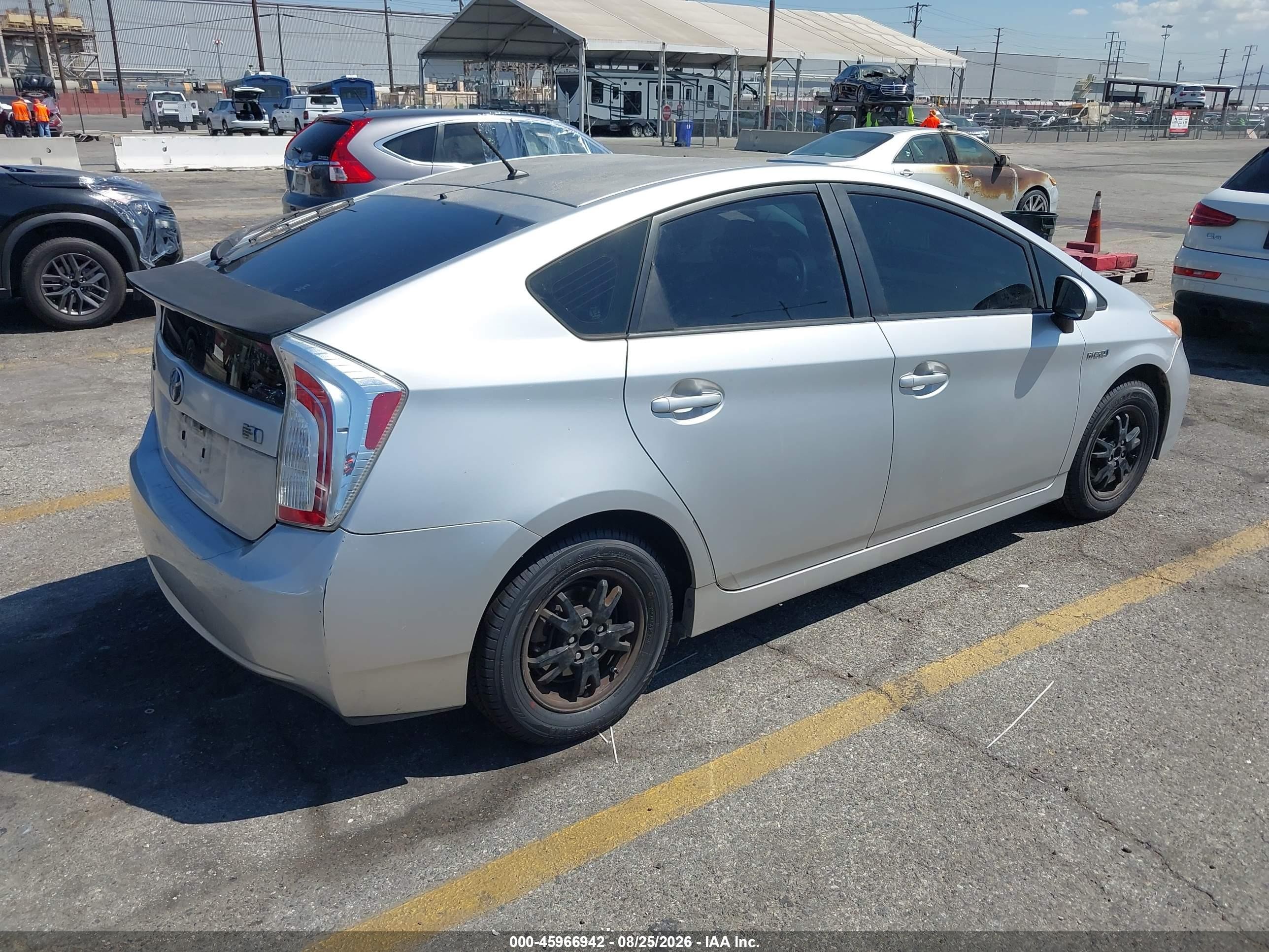 2014 Toyota Prius Two Silver vin: JTDKN3DU6E1741179