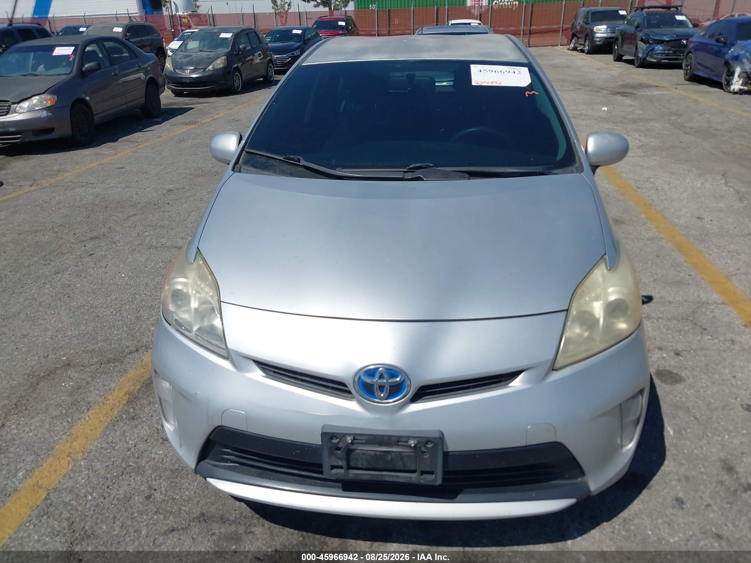 2014 Toyota Prius Two Silver vin: JTDKN3DU6E1741179