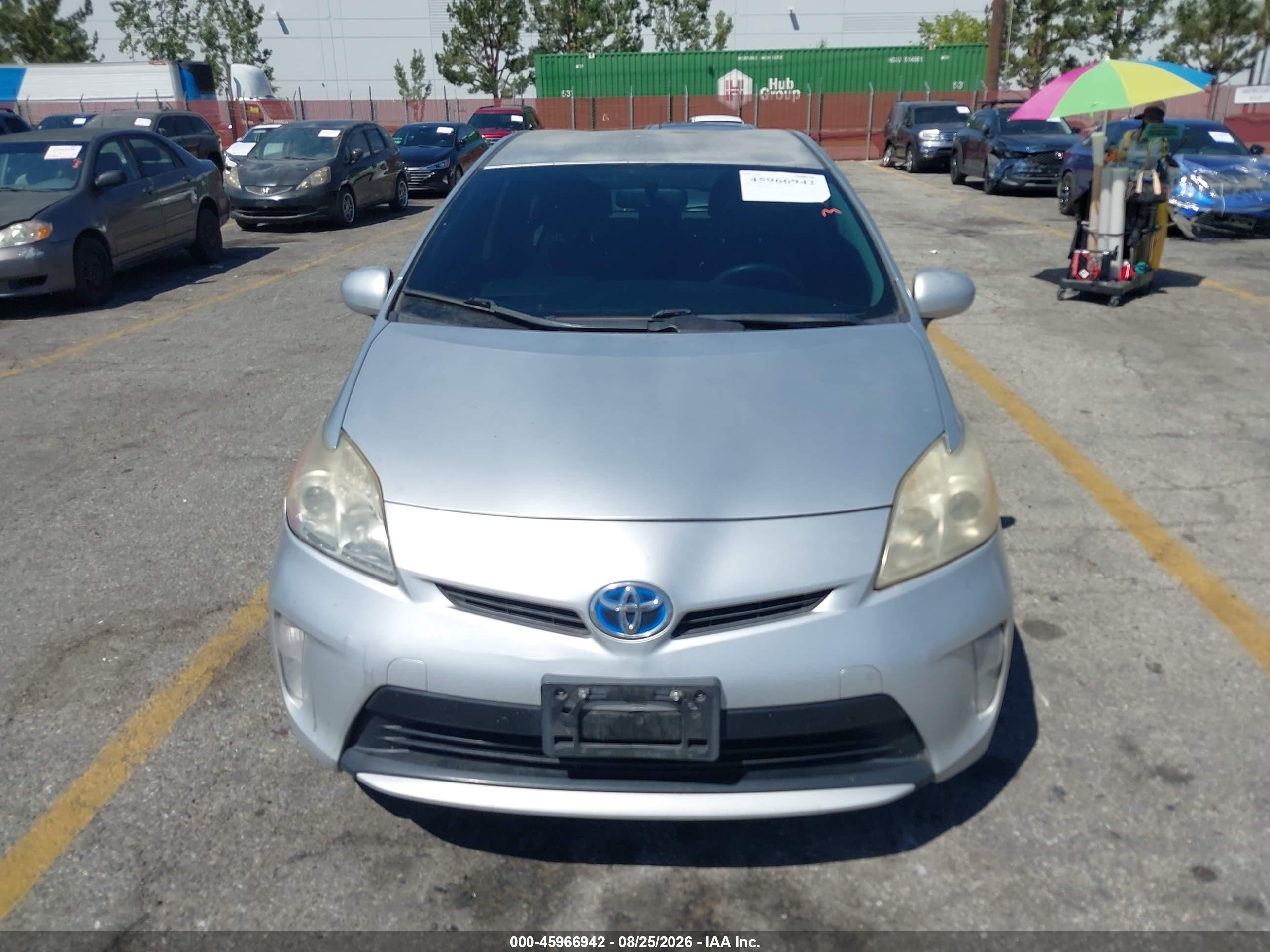 2014 Toyota Prius Two Silver vin: JTDKN3DU6E1741179