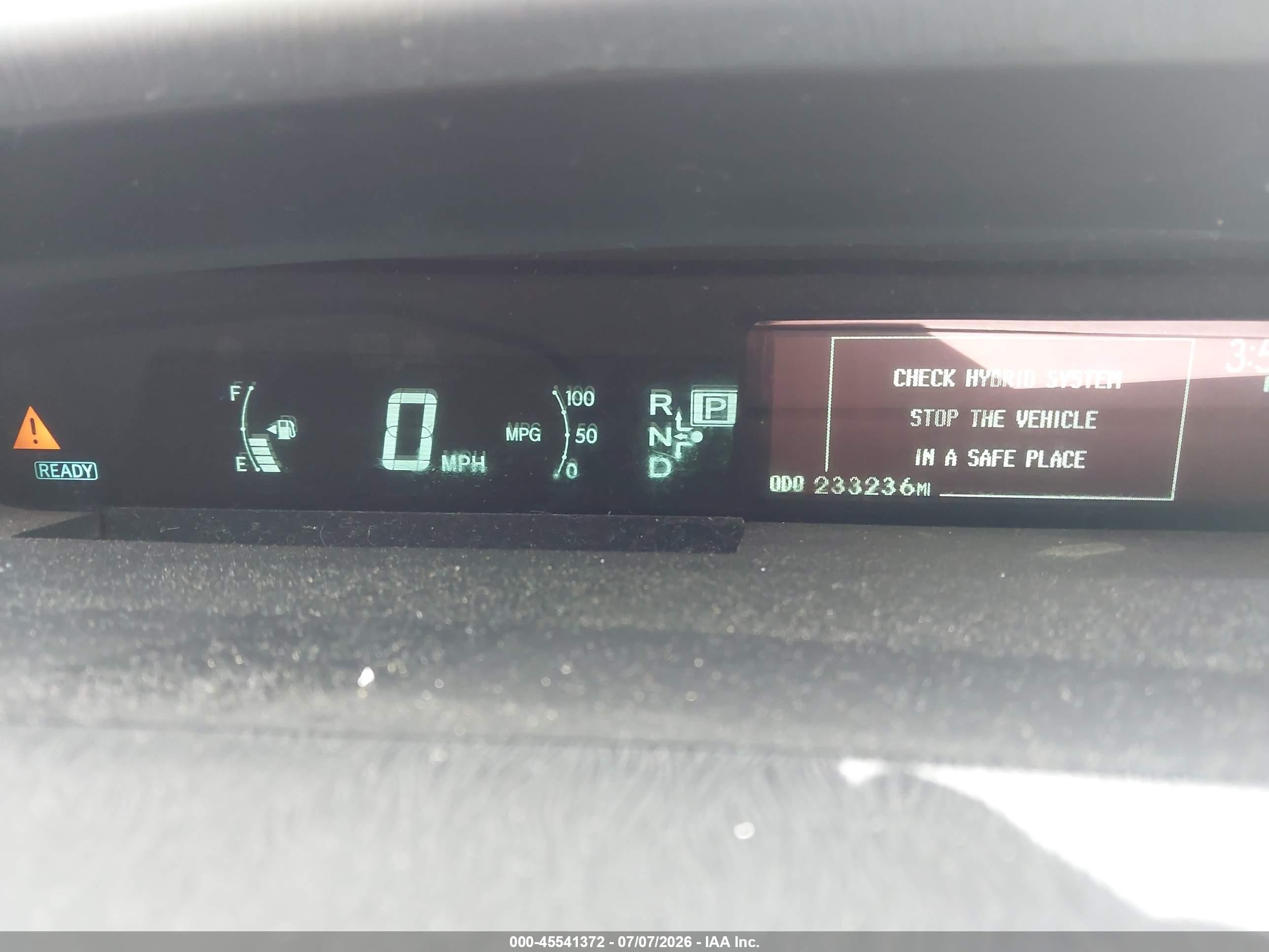 2014 Toyota Prius Two Black vin: JTDKN3DU6E1767149