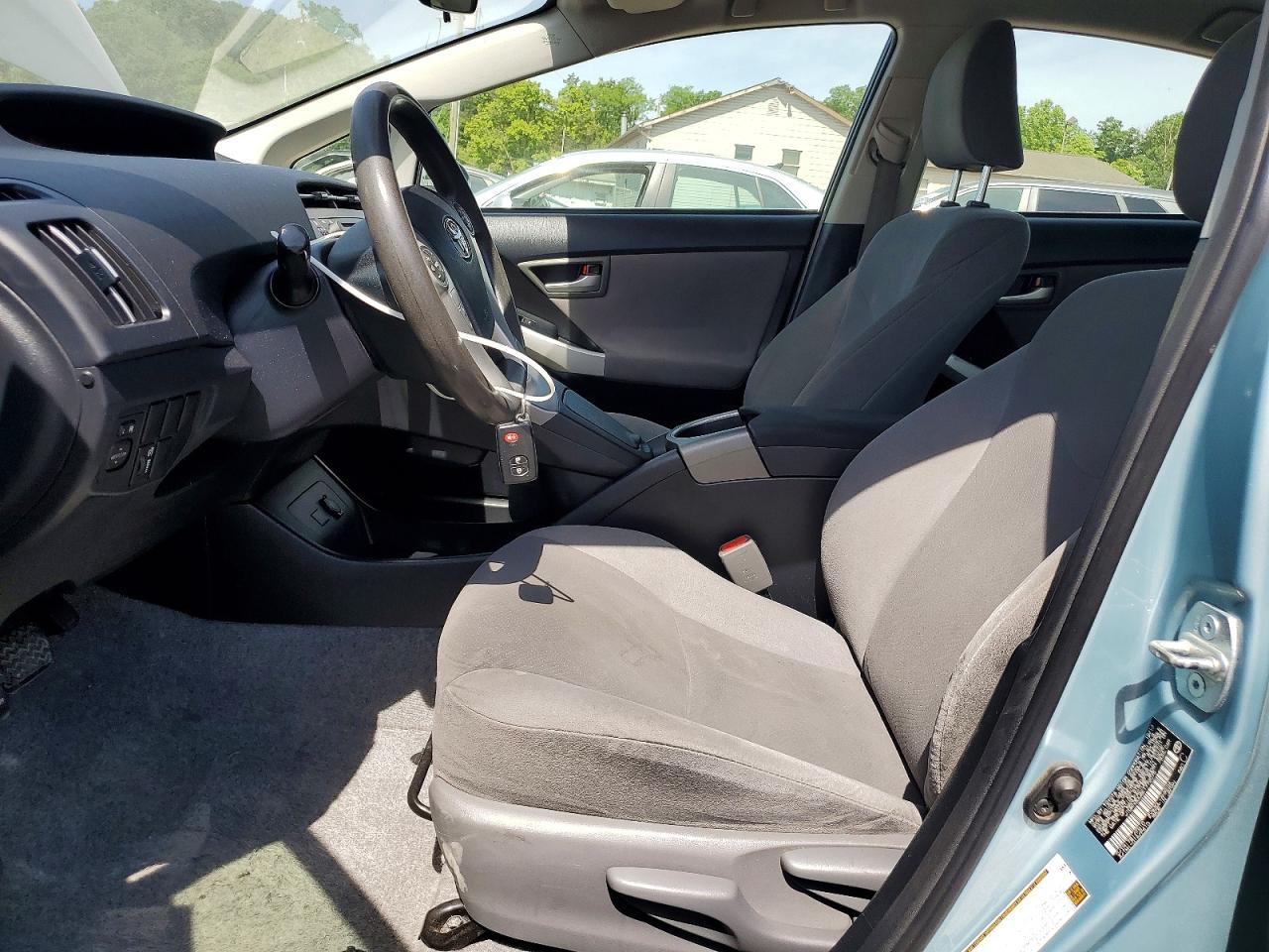 2014 Toyota Prius Two Turquoise vin: JTDKN3DU6E1772075