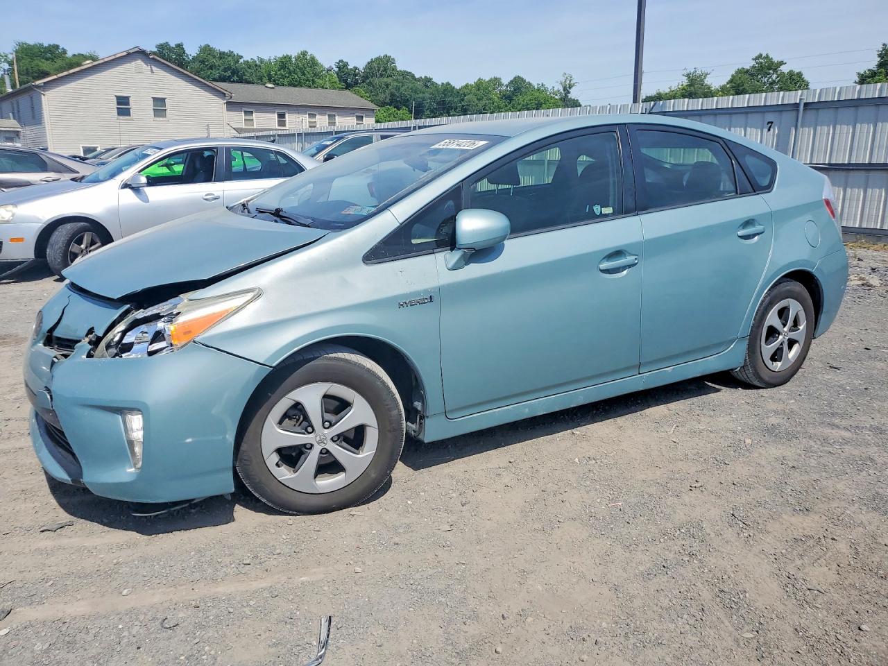 2014 Toyota Prius Two Turquoise vin: JTDKN3DU6E1772075