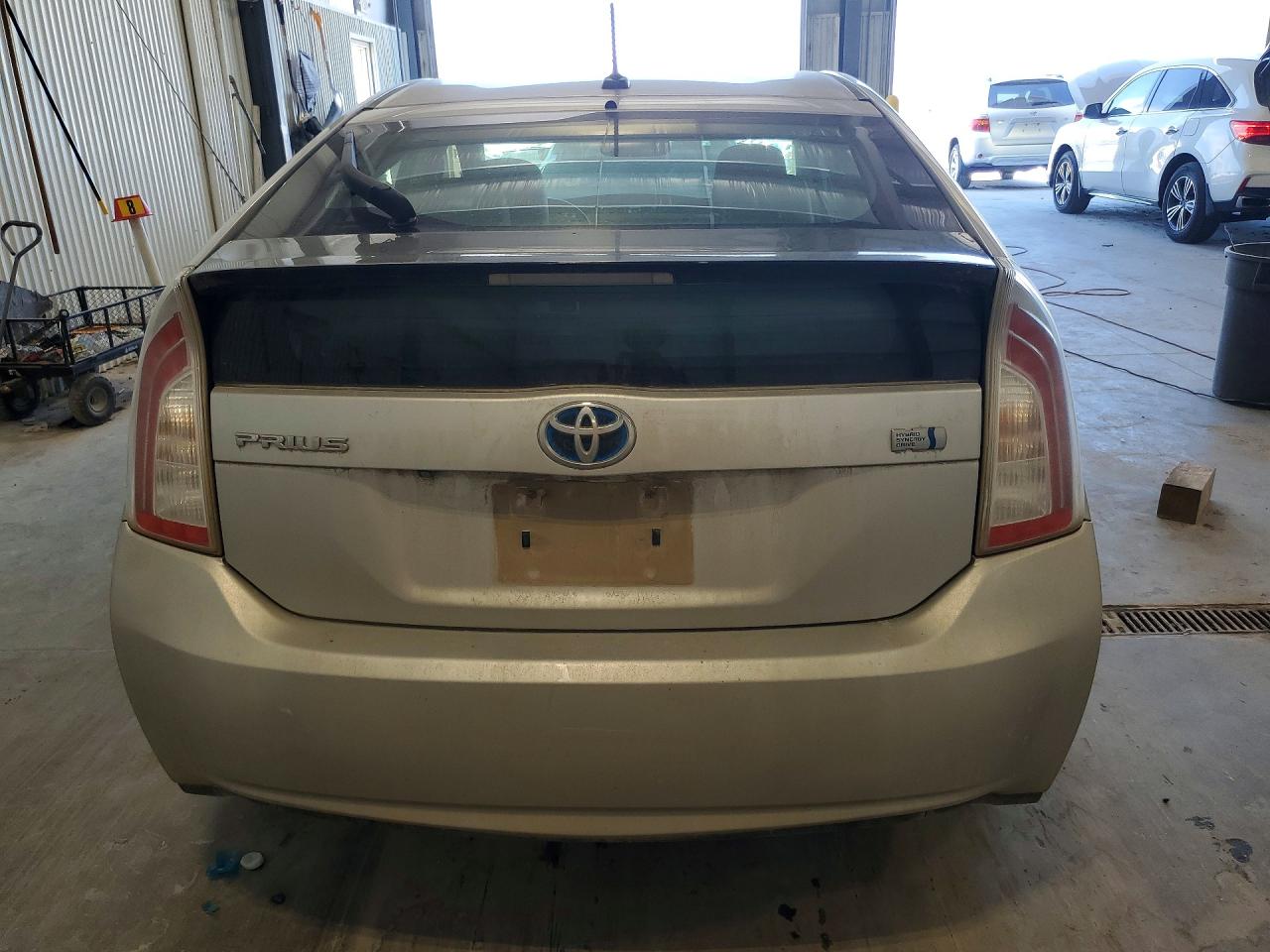 2014 Toyota Prius Four Silver vin: JTDKN3DU6E1781441