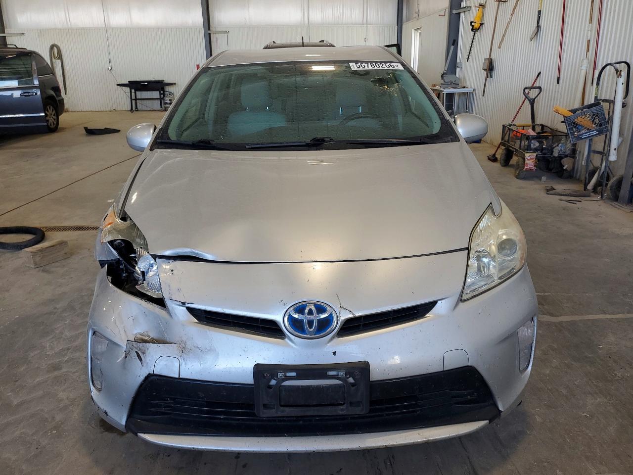 2014 Toyota Prius Four Silver vin: JTDKN3DU6E1781441