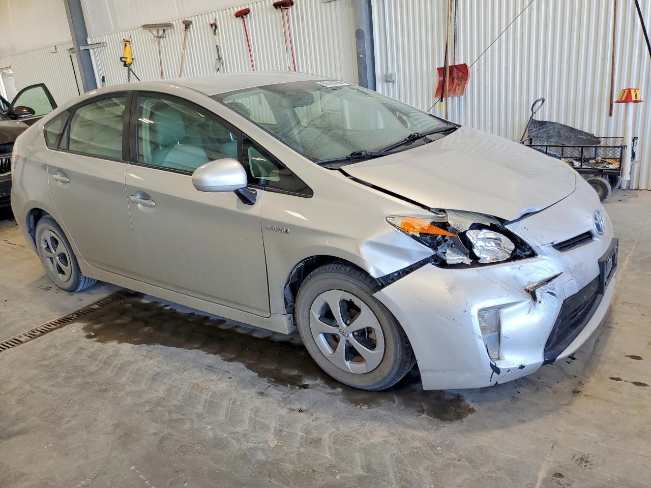 2014 Toyota Prius Four Silver vin: JTDKN3DU6E1781441
