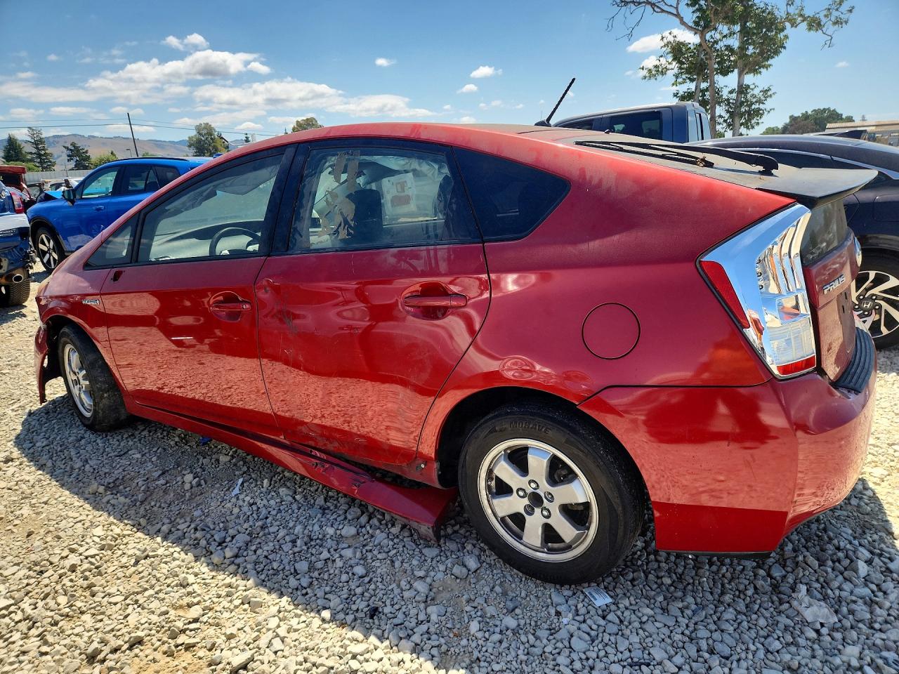 2014 Toyota Prius Two Red vin: JTDKN3DU6E1784632