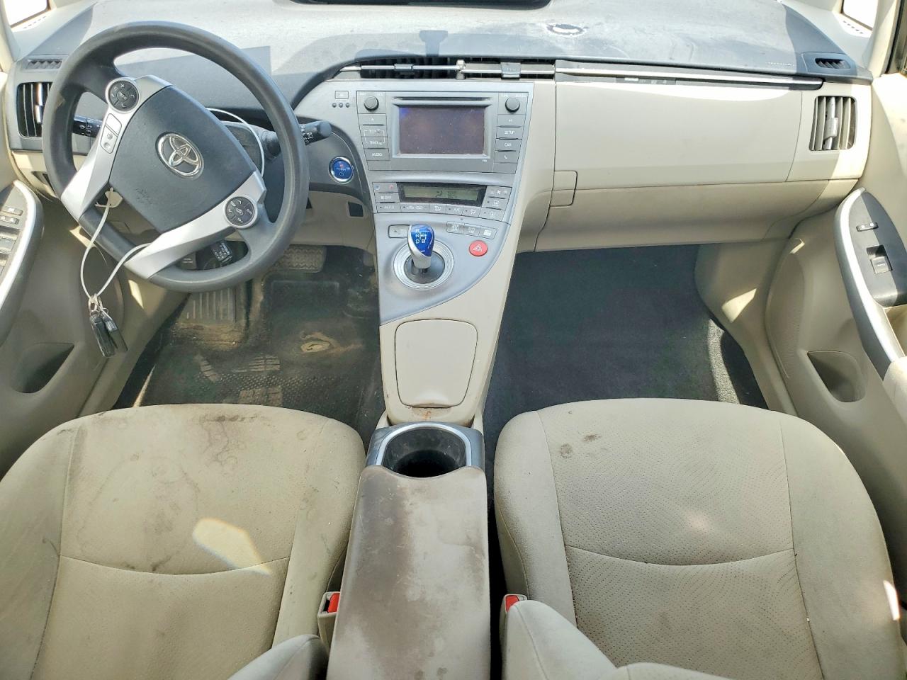 2014 Toyota Prius Two Red vin: JTDKN3DU6E1786851