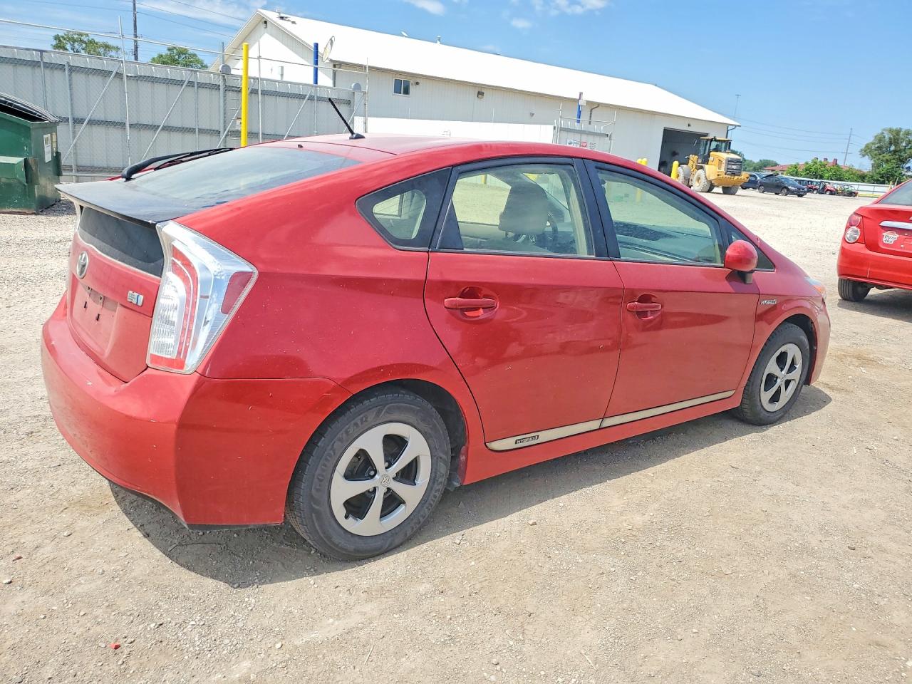 2014 Toyota Prius Two Red vin: JTDKN3DU6E1786851