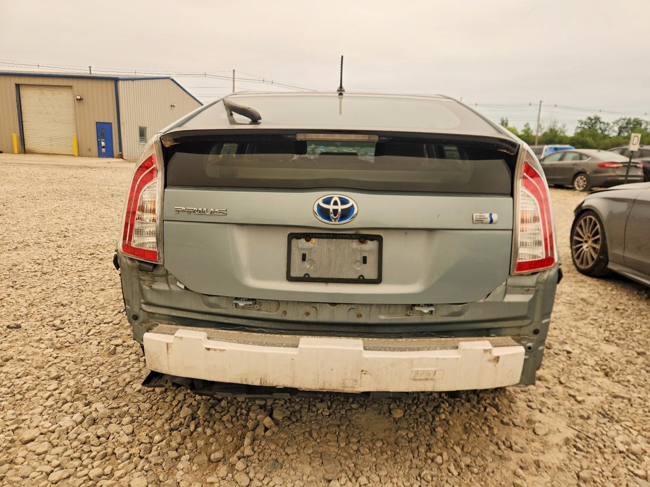 2014 Toyota Prius Two Turquoise vin: JTDKN3DU6E1789653