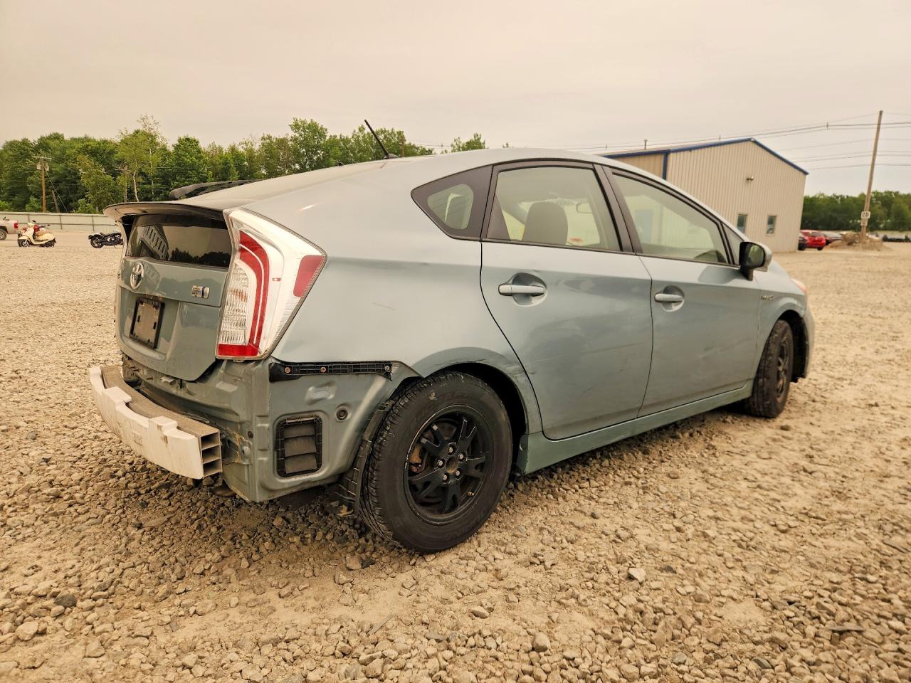 2014 Toyota Prius Two Turquoise vin: JTDKN3DU6E1789653
