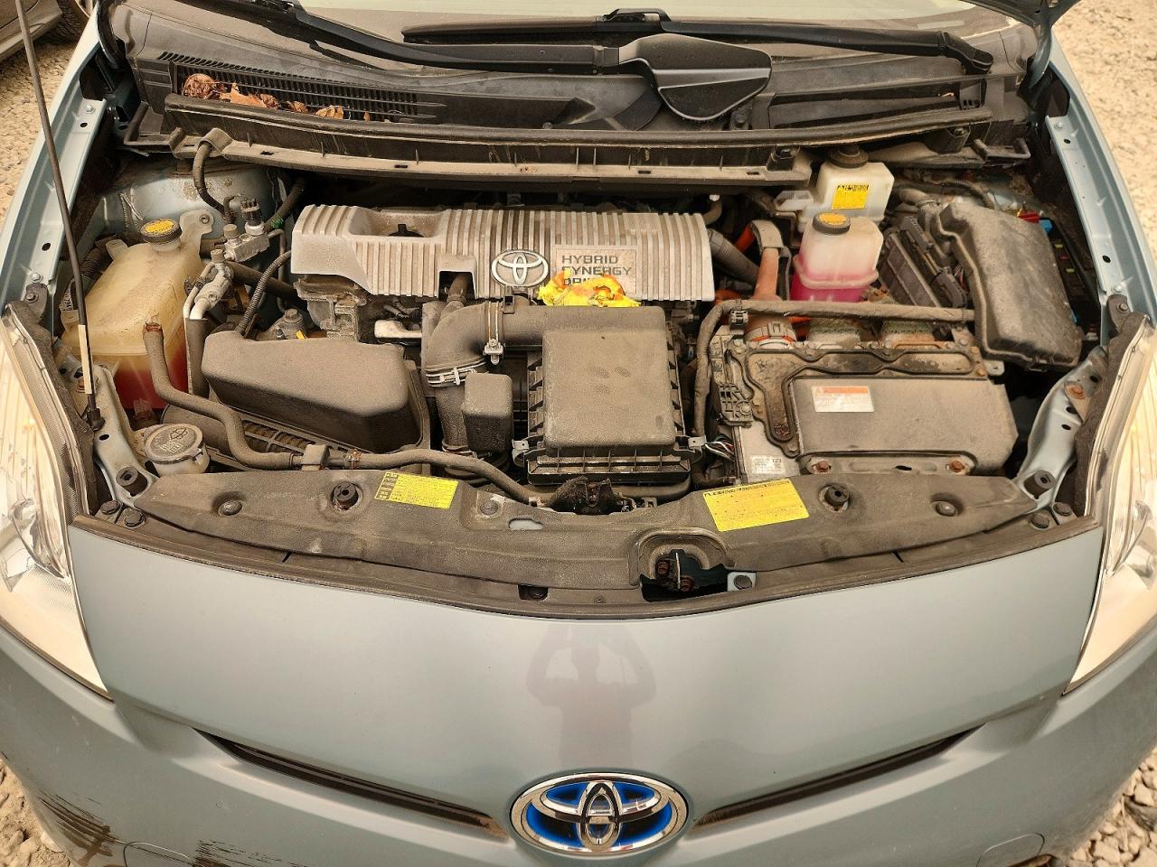 2014 Toyota Prius Two Turquoise vin: JTDKN3DU6E1789653