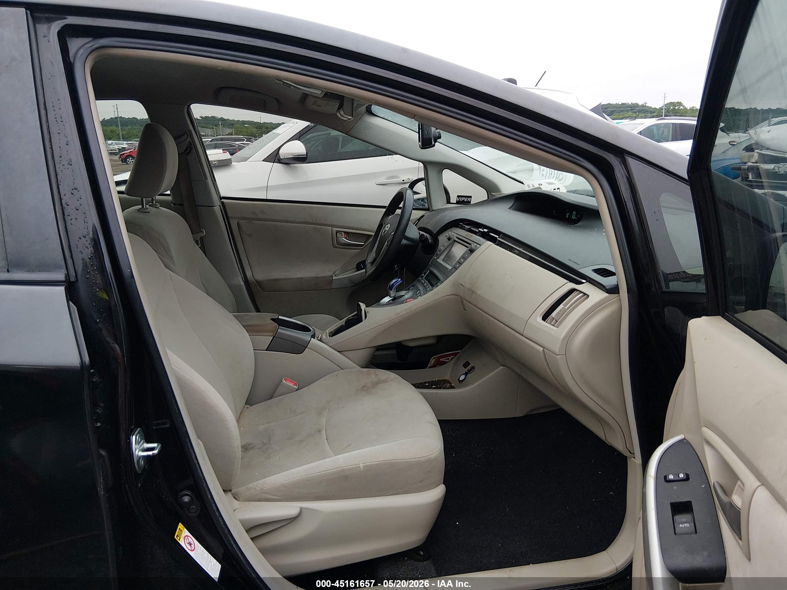 2014 Toyota Prius Two Black vin: JTDKN3DU6E1815894
