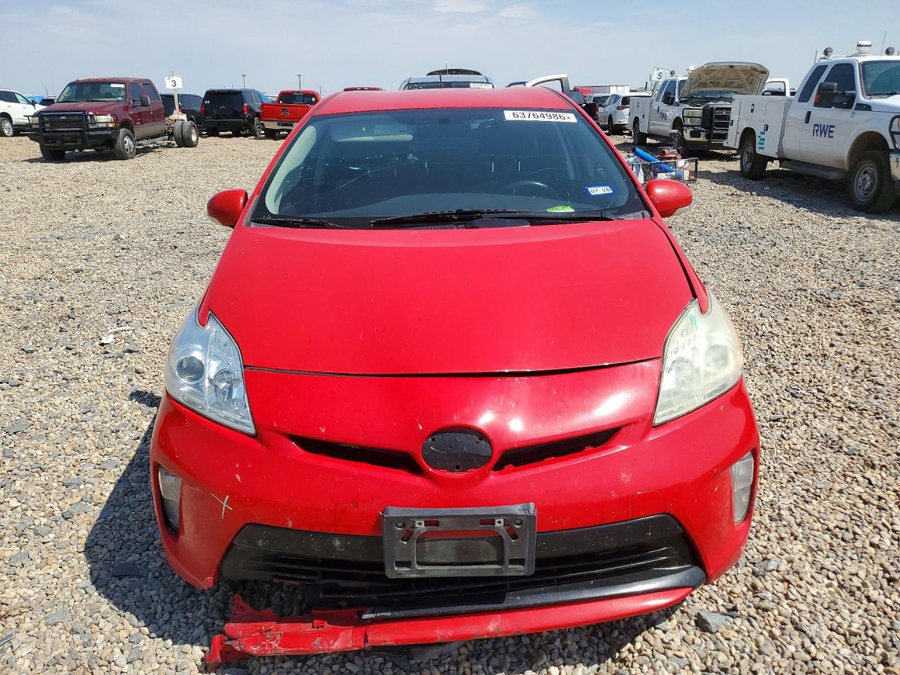 2015 Toyota Prius Persona Series Red vin: JTDKN3DU6F0399031