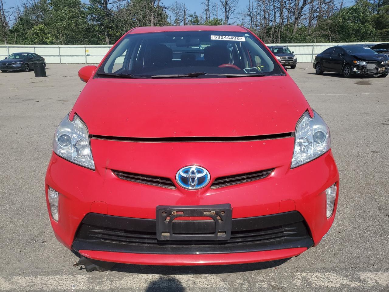 2015 Toyota Prius Persona Series Red vin: JTDKN3DU6F0404518