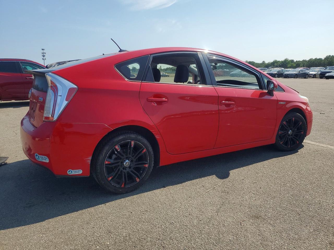 2015 Toyota Prius Persona Series Red vin: JTDKN3DU6F0404518