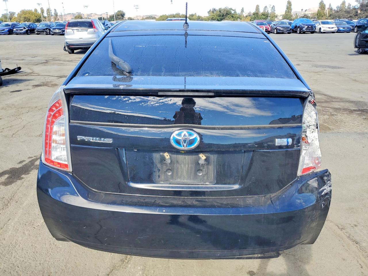 2015 Toyota Prius Two Black vin: JTDKN3DU6F0405278