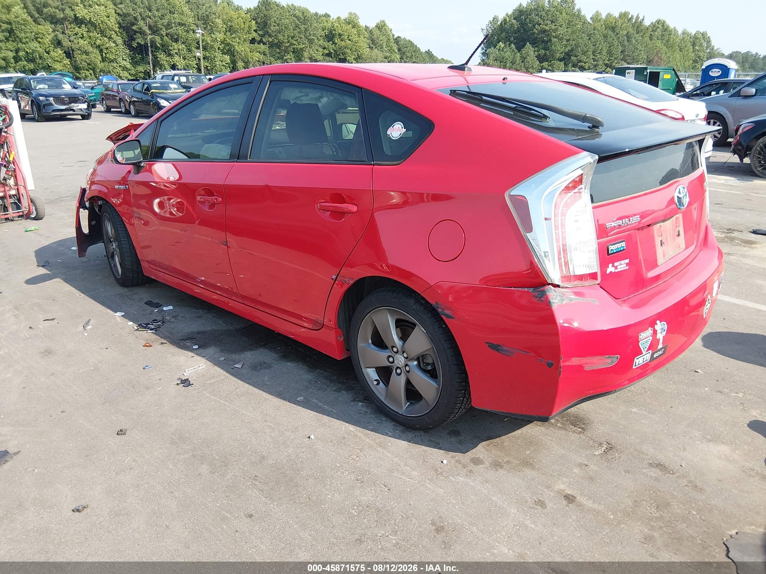 2015 Toyota Prius Persona Series Special Edition Red vin: JTDKN3DU6F0406110
