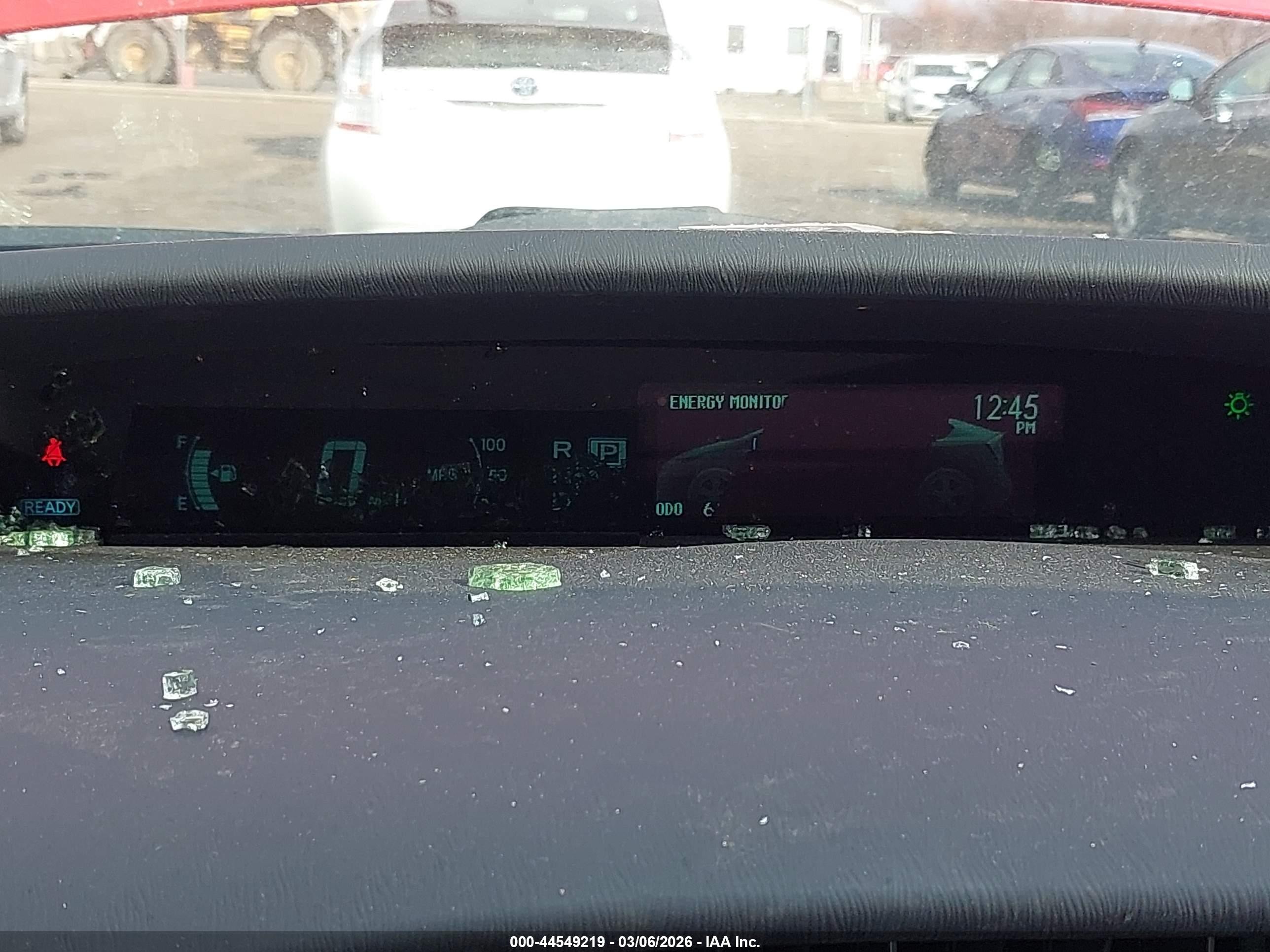 2015 Toyota Prius Three Red vin: JTDKN3DU6F0409234