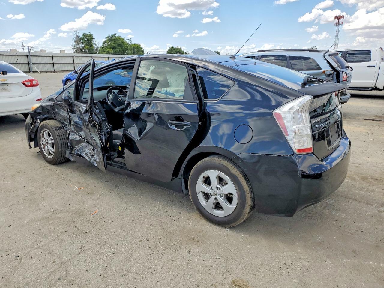 2015 Toyota Prius Two Black vin: JTDKN3DU6F0423537