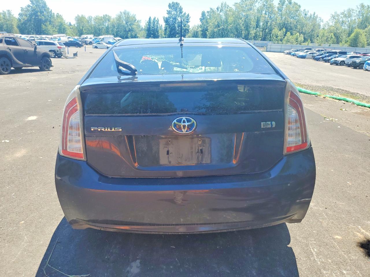 2015 Toyota Prius Two Charcoal vin: JTDKN3DU6F0432853