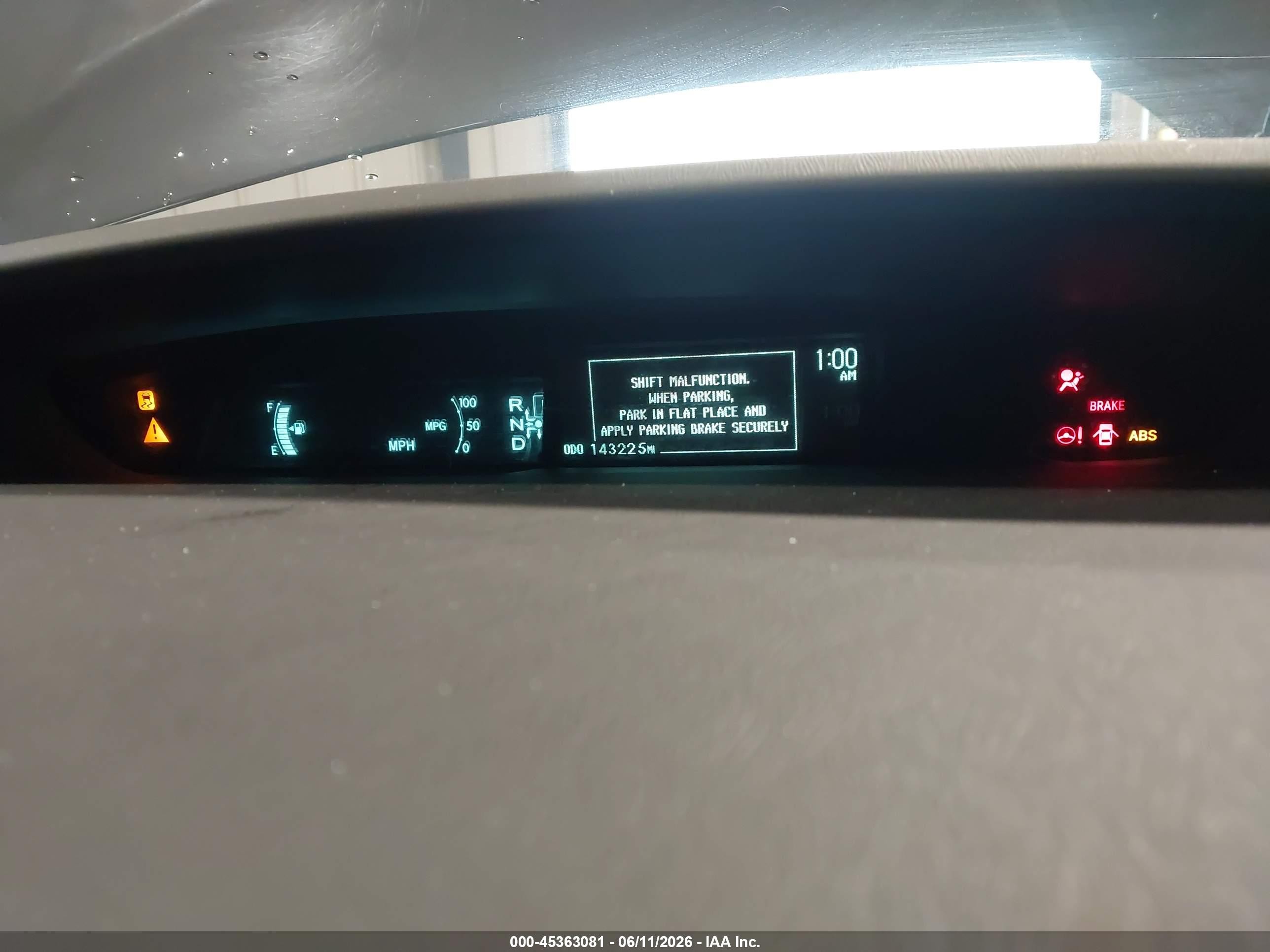 2015 Toyota Prius Two Gray vin: JTDKN3DU6F0450138