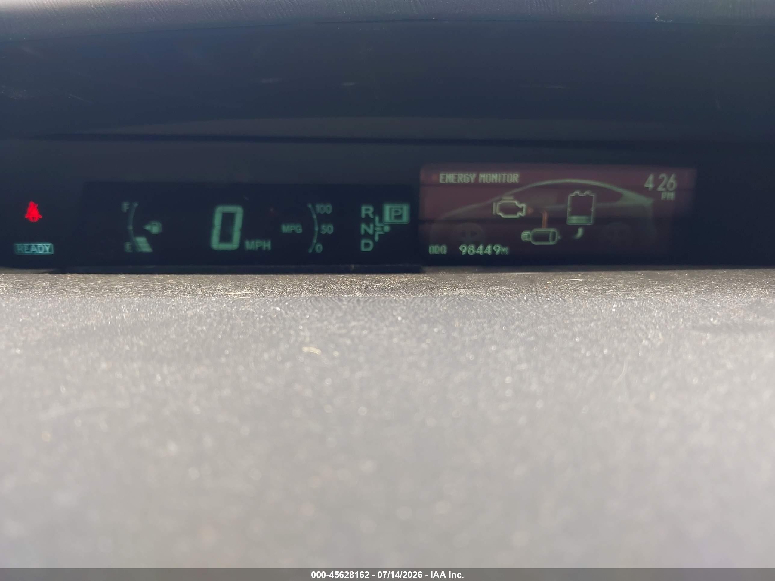 2015 Toyota Prius Two White vin: JTDKN3DU6F0465822