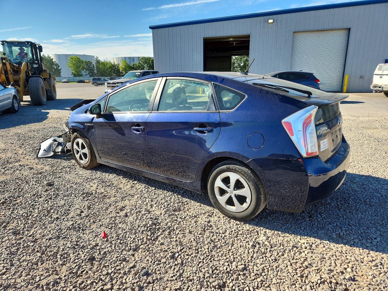 2015 Toyota Prius Four Blue vin: JTDKN3DU6F0466405