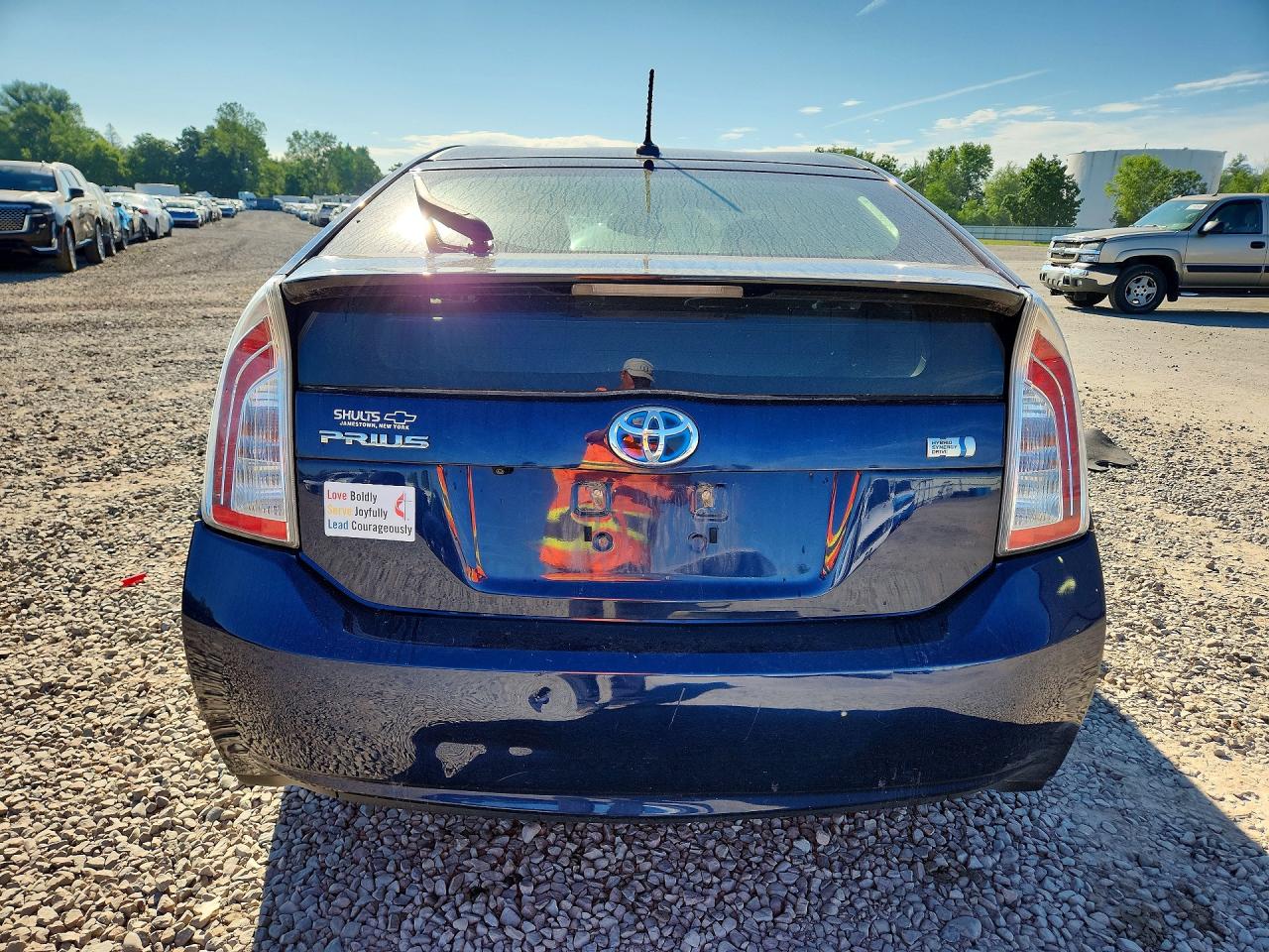 2015 Toyota Prius Four Blue vin: JTDKN3DU6F0466405