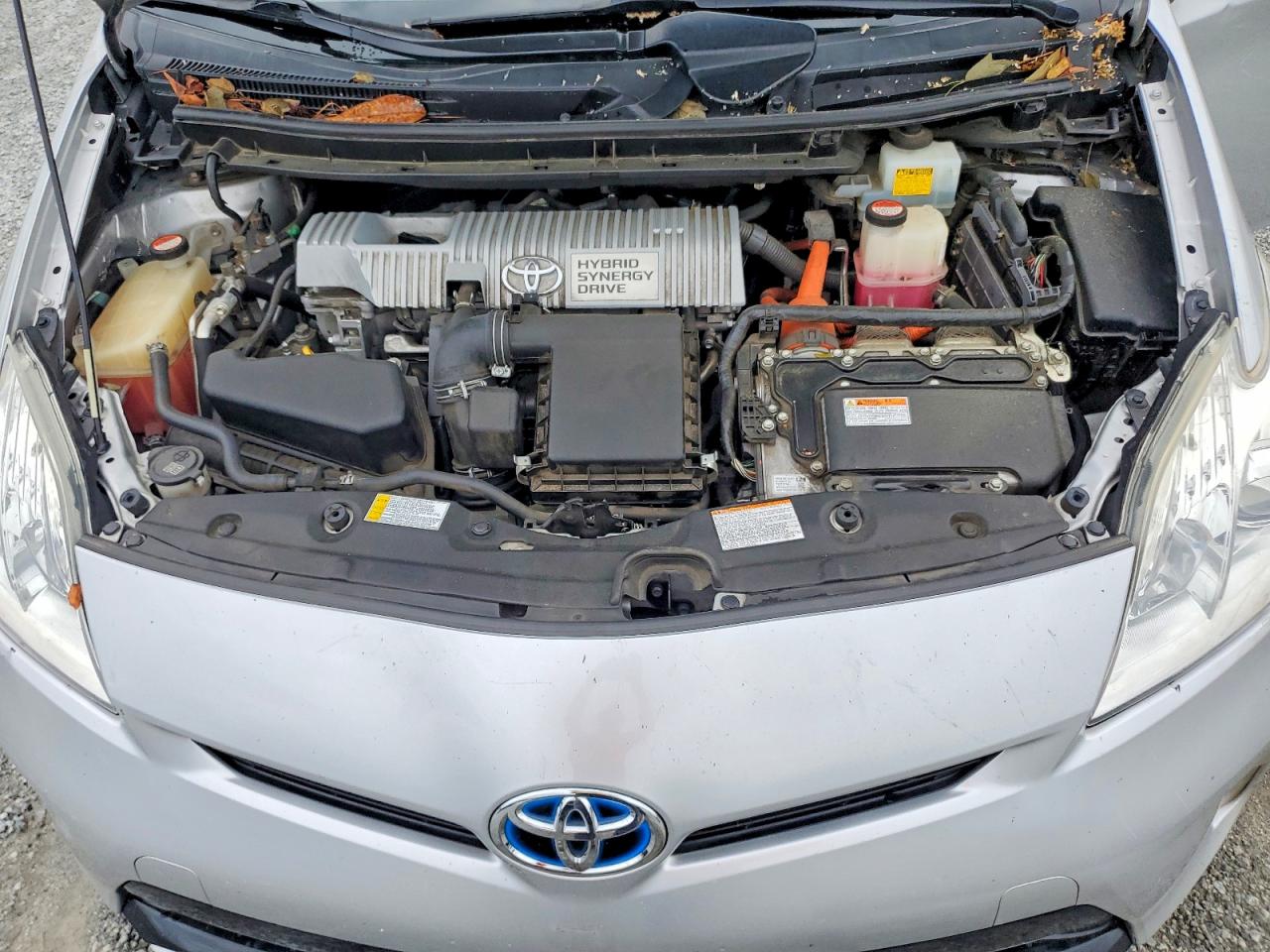 2015 Toyota Prius Two Silver vin: JTDKN3DU6F0484886