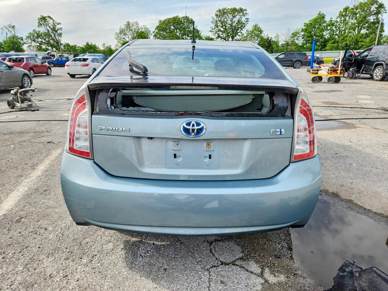 2015 Toyota Prius Two Teal vin: JTDKN3DU6F1874669