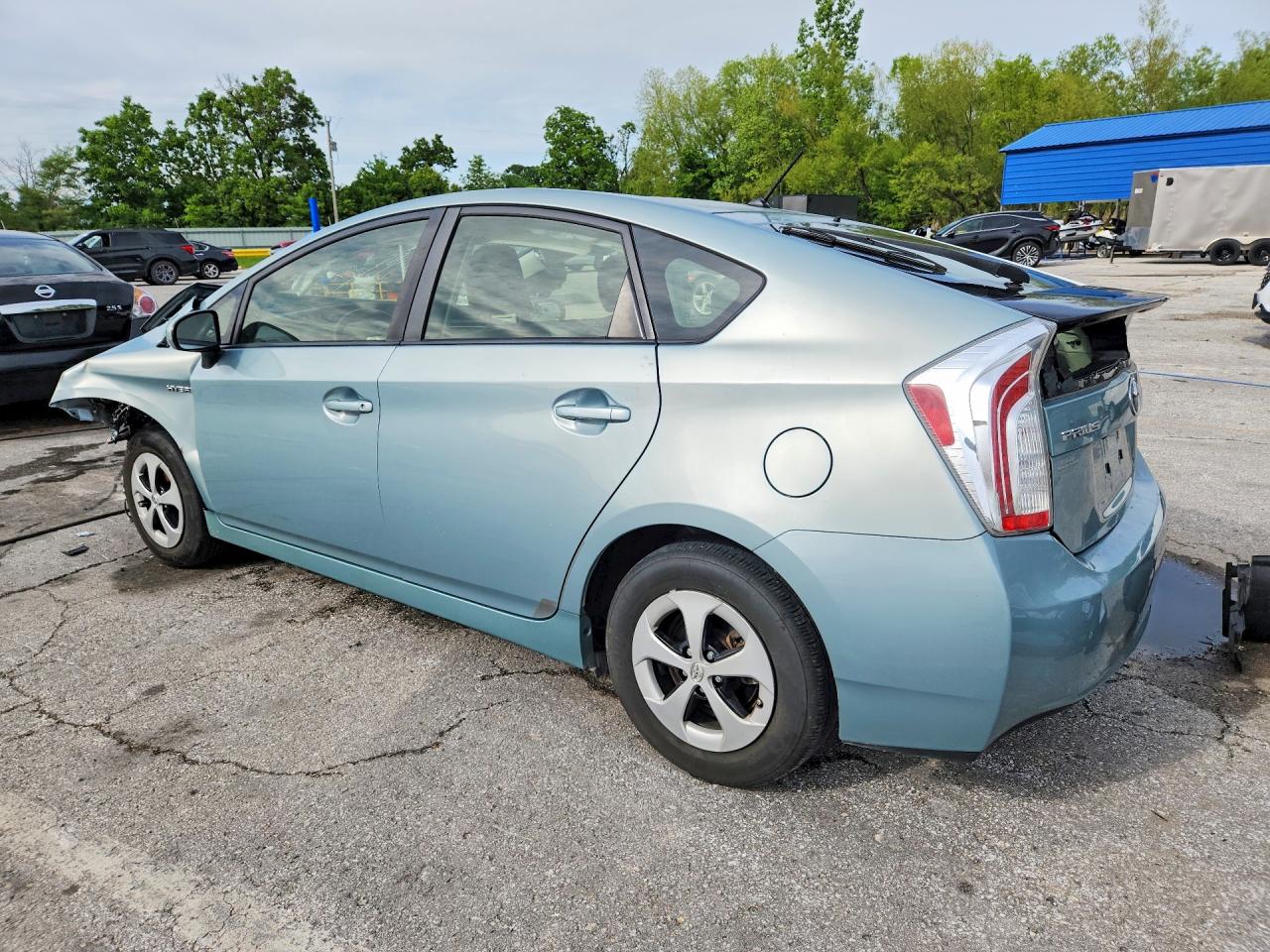 2015 Toyota Prius Two Teal vin: JTDKN3DU6F1874669