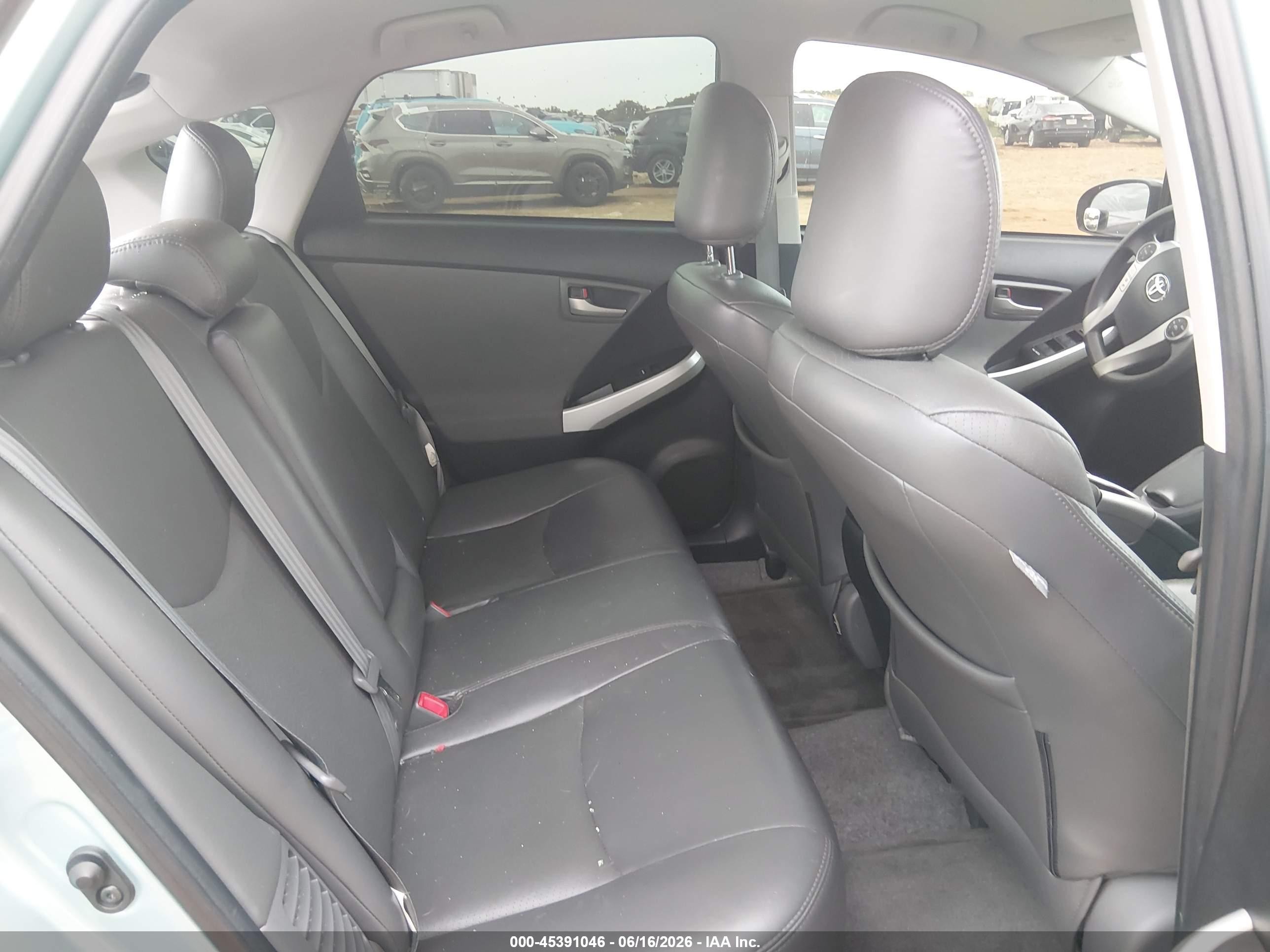2015 Toyota Prius Three Turquoise vin: JTDKN3DU6F1875031