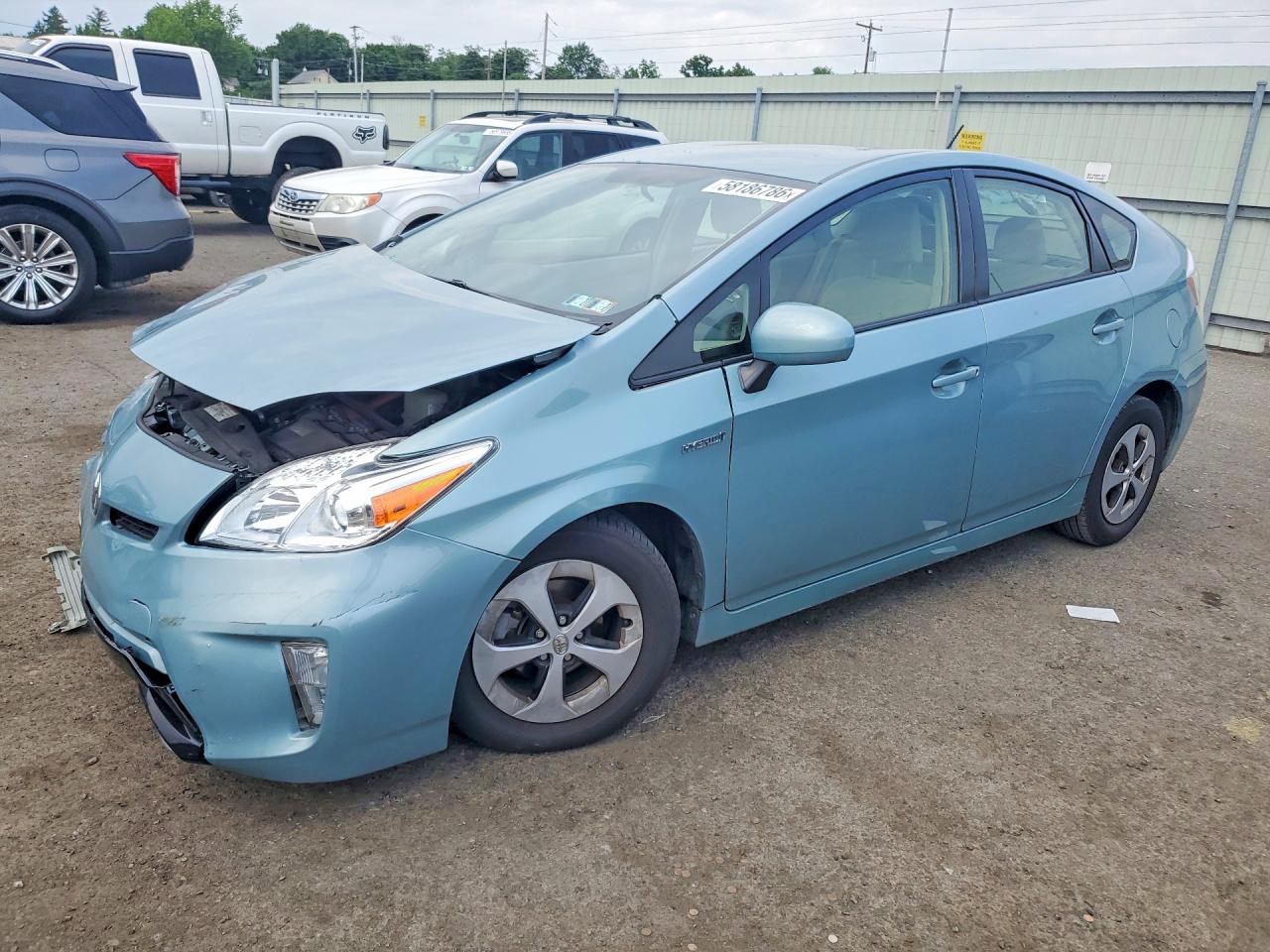 2015 Toyota Prius Two Teal vin: JTDKN3DU6F1898681