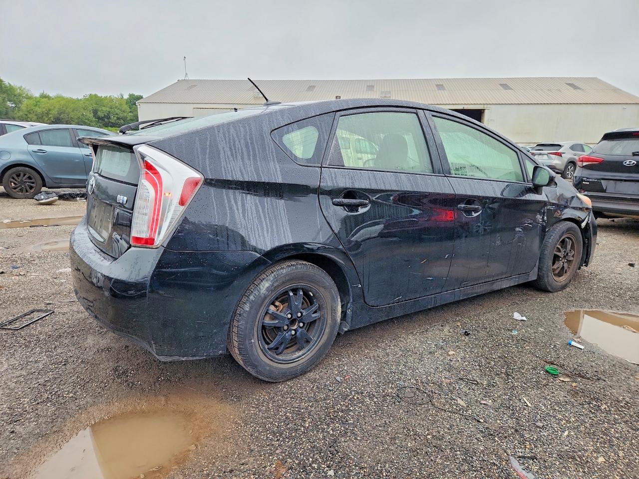 2015 Toyota Prius Three Black vin: JTDKN3DU6F1917665