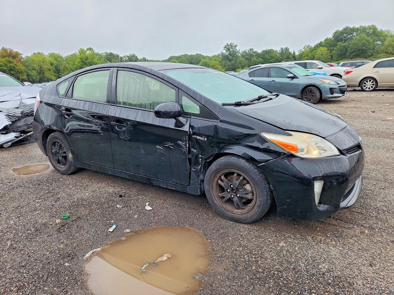 2015 Toyota Prius Three Black vin: JTDKN3DU6F1917665