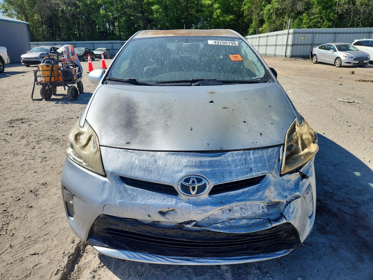 2015 Toyota Prius Four Silver vin: JTDKN3DU6F1925989