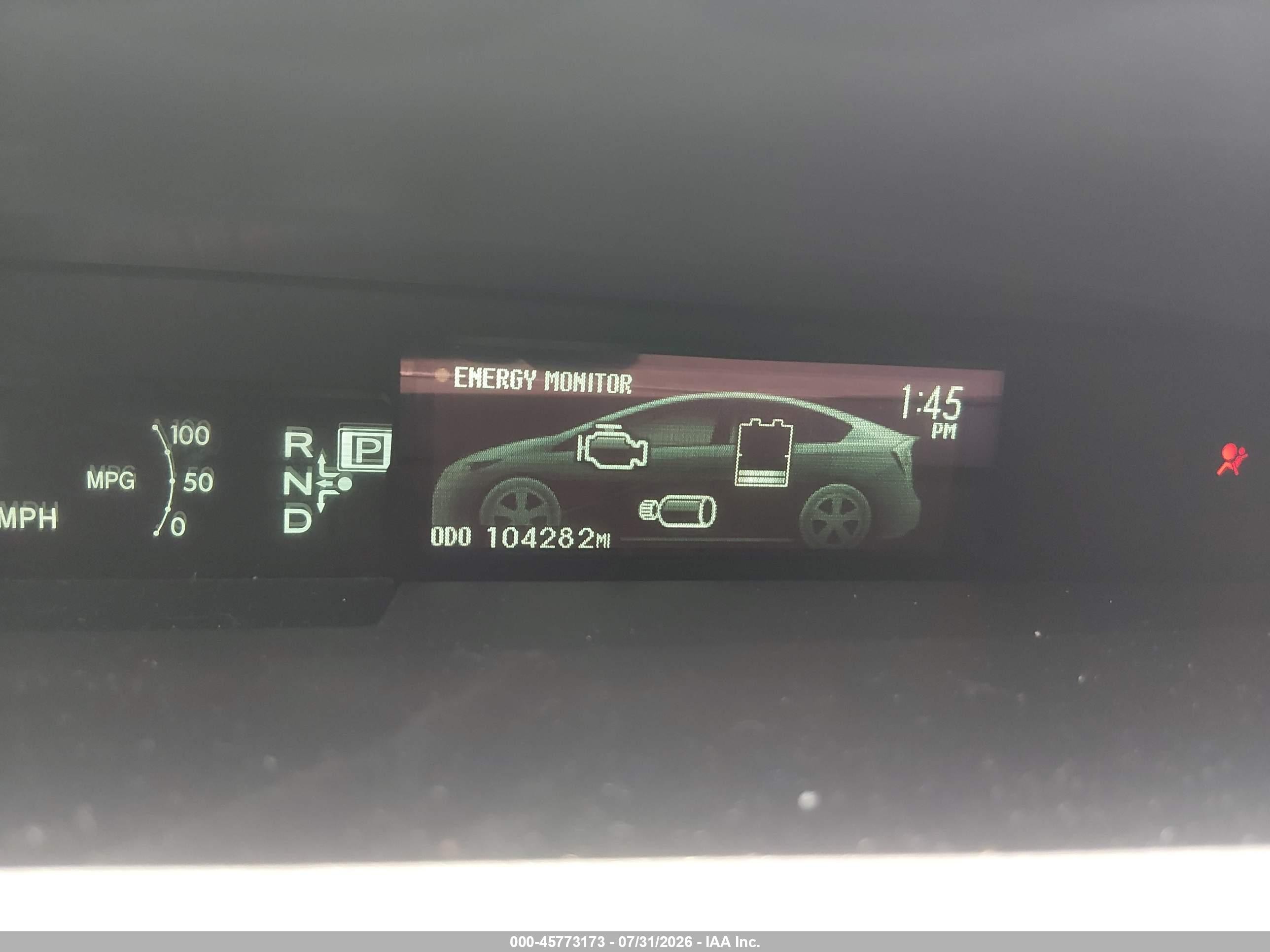 2015 Toyota Prius Four White vin: JTDKN3DU6F1931100